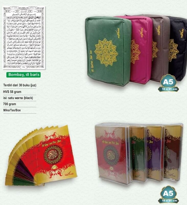 alquran per juz tanggung